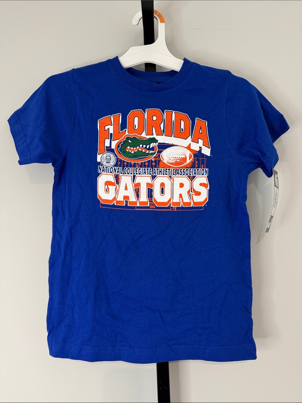 NCAA Florida Gators Kids Blue Short Sleeve Tee Boys Small S (6/7) New NWT